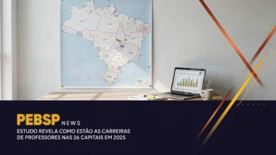 Estudo do Movimento Profissão Docente analisa jornada, progressão e salários dos professores nas 26 capitais brasileiras em 2025.