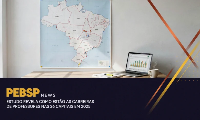 Estudo do Movimento Profissão Docente analisa jornada, progressão e salários dos professores nas 26 capitais brasileiras em 2025.