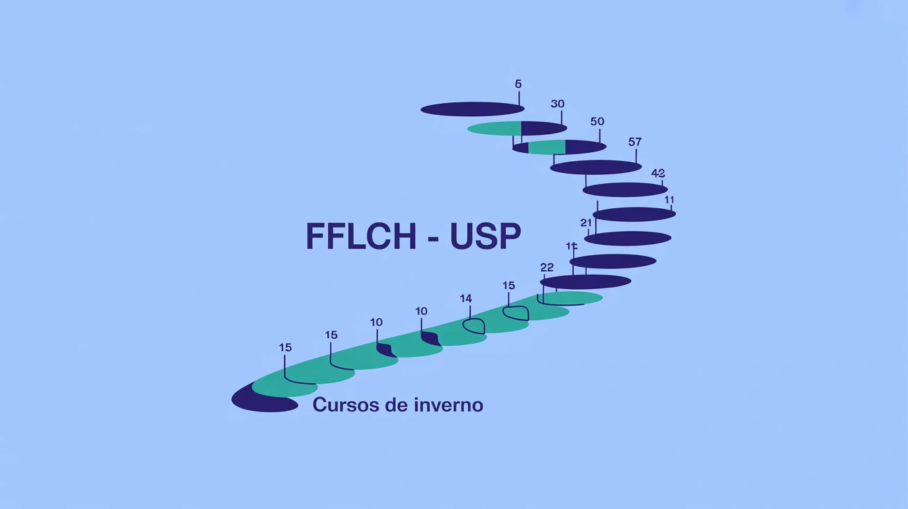 FFLCH abre 15 cursos gratuitos de inverno no Grupo 1; inscrição pelo Sistema Apolo termina em 2107 e sorteio das vagas ocorre em 2207.