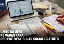 Fundação Cecierj abre vagas no Projeto UERJ 2026. Curso pré-vestibular preparatório gratuito focado na fase discursiva. Inscrições abertas!