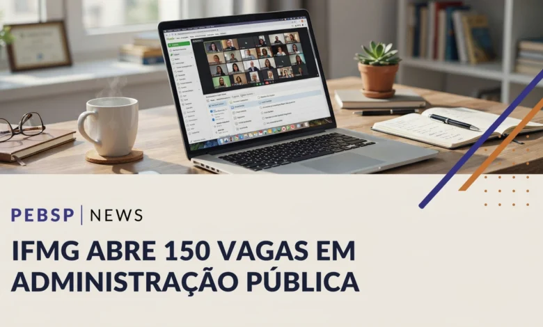 Graduados em qualquer área podem se inscrever na pós-graduação gratuita do IFMG em Administração Pública EAD. Confira o edital e prazos aqui.