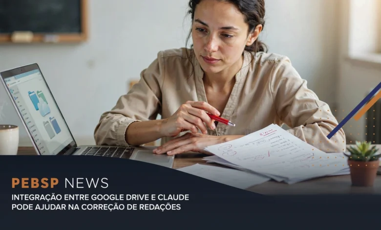 Guia prático mostra como conectar o Drive ao Claude e obter uma análise comparativa de dezenas de redações de uma só vez.
