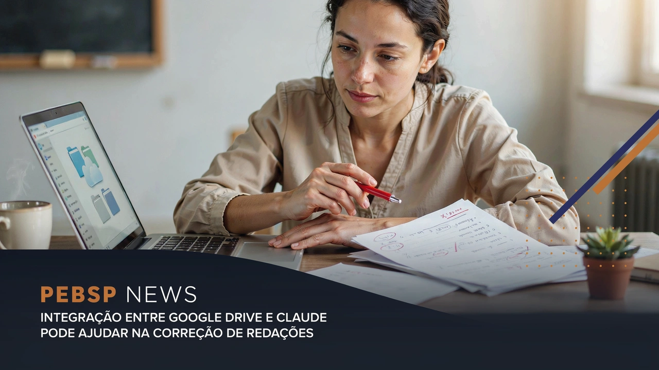 Guia prático mostra como conectar o Drive ao Claude e obter uma análise comparativa de dezenas de redações de uma só vez.