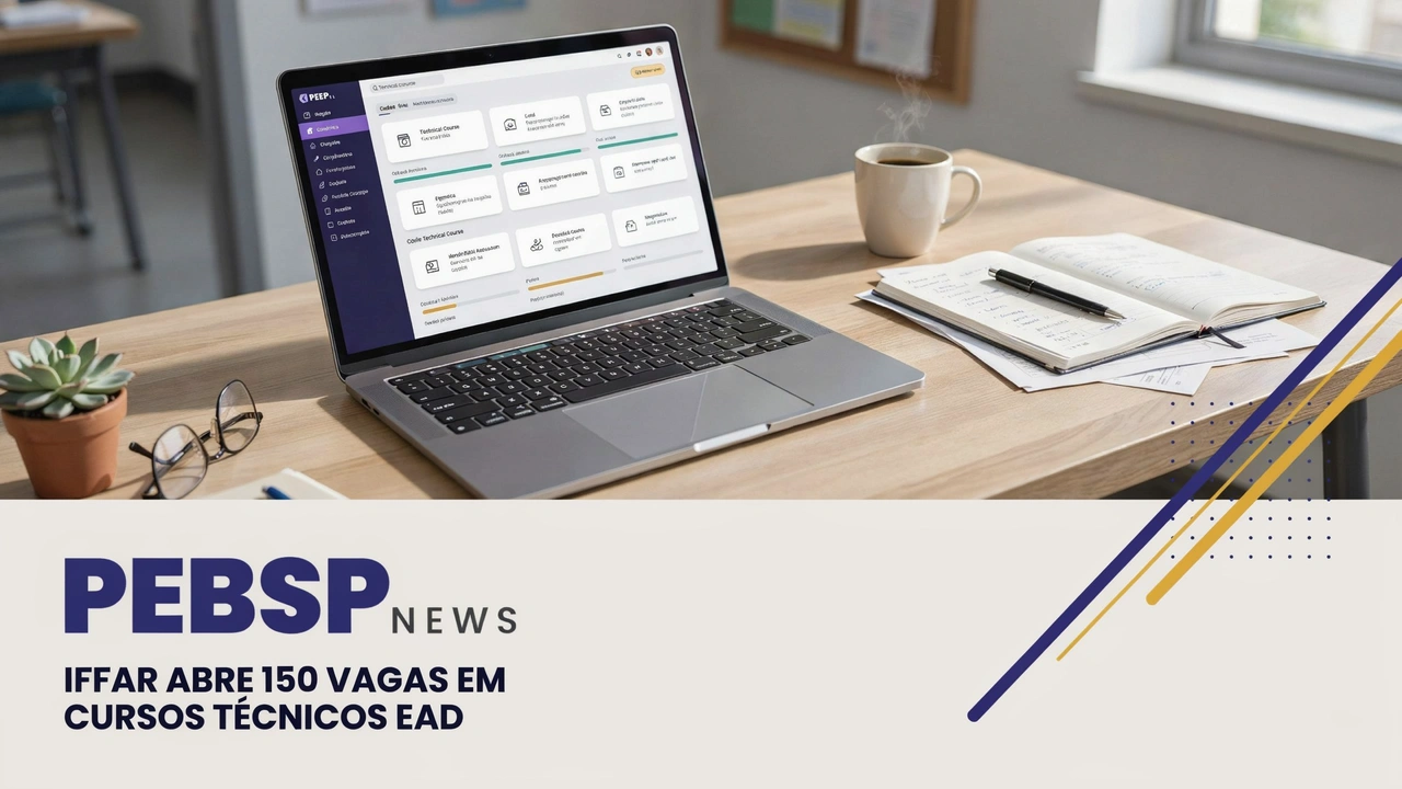 IFFar abre 150 vagas em cursos técnicos EaD do Profuncionário para profissionais da educação; inscrições gratuitas até 9 de agosto de 2026.