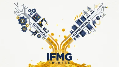 IFMG Ibirité abre 60 vagas em cursos técnicos gratuitos de Automação Industrial e Eletrotécnica, com bolsa de até R$ 858 da Petrobras. Inscrições até 22/07.