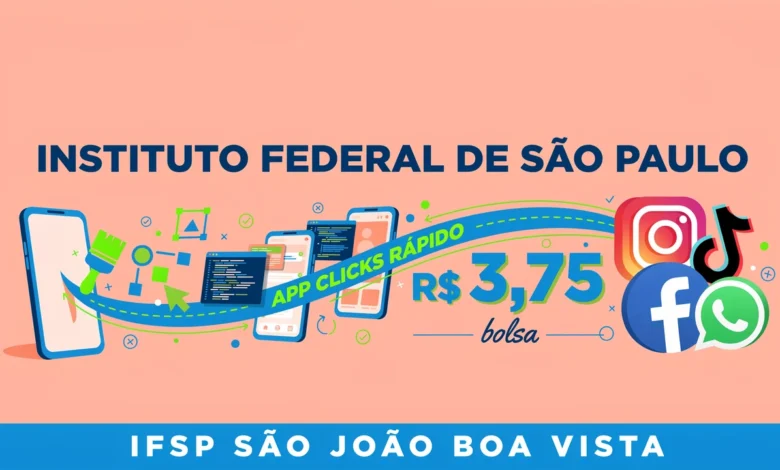 IFSP abre 13 vagas para curso gratuito de criação de aplicativos, com 200h e inscrições até 03082026. Veja como se inscrever.