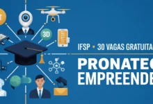 IFSP abre 30 vagas remanescentes em cursos gratuitos em São João da Boa Vista apps, drones e IA. Inscrições até 3082026. Veja como se inscrever.