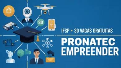 IFSP abre 30 vagas remanescentes em cursos gratuitos em São João da Boa Vista apps, drones e IA. Inscrições até 3082026. Veja como se inscrever.