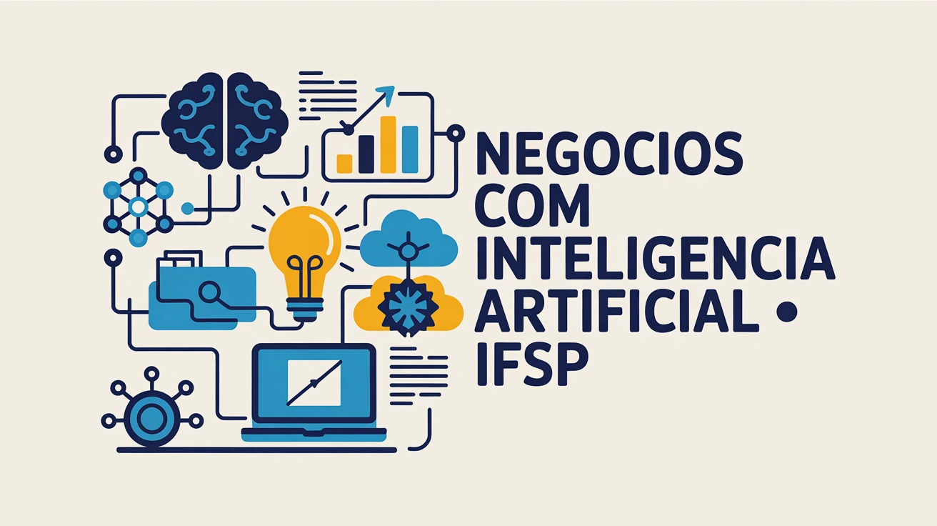 IFSP abre 7 vagas para curso gratuito sobre negócios apoiados por inteligência artificial, com 200h e inscrições até 03082026.