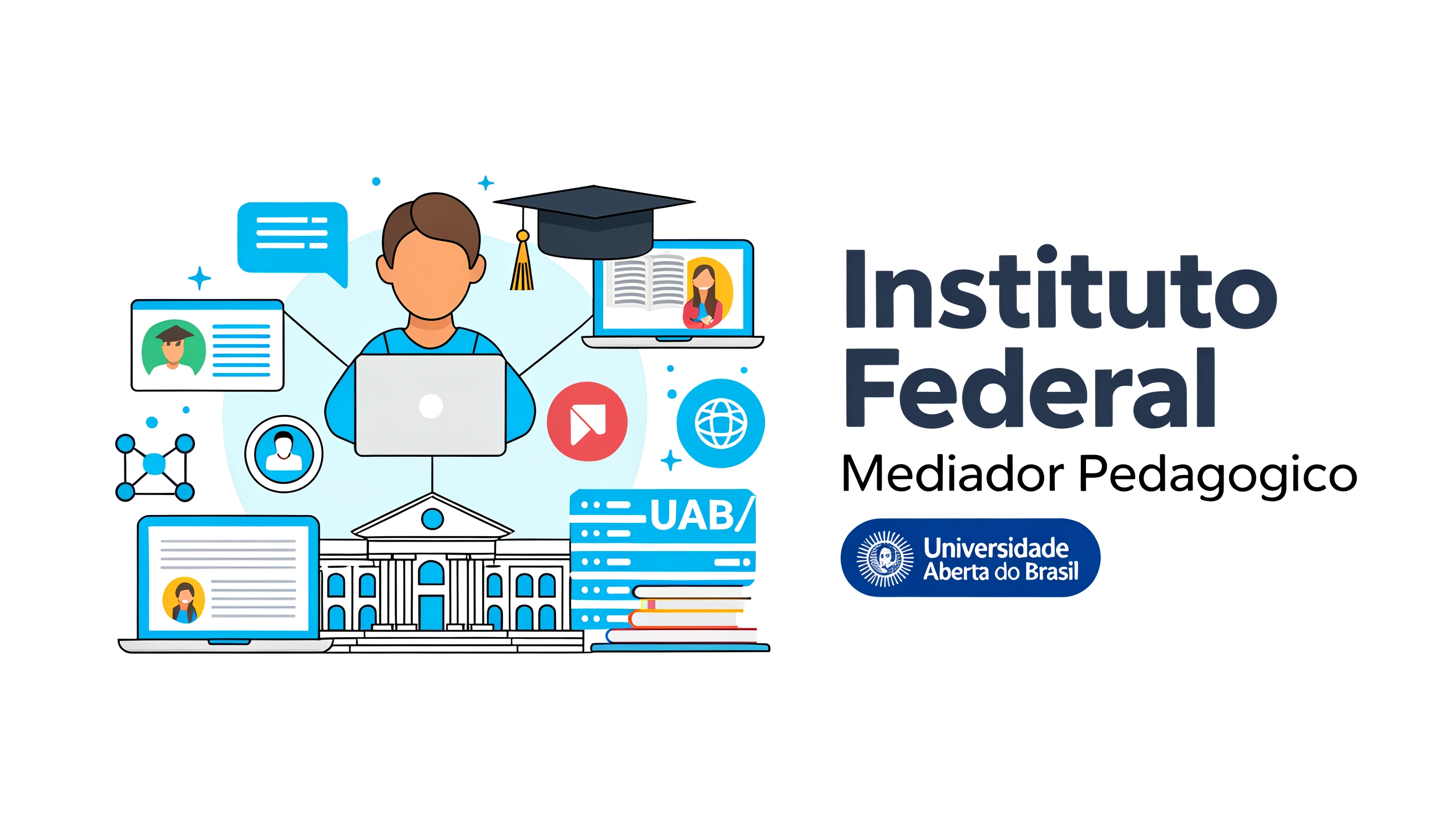 IFSP abre inscrições para mediadores pedagógicos presencial da UAB, com bolsa de R$ 1.100. Veja polos, requisitos e prazos do Edital 1302026