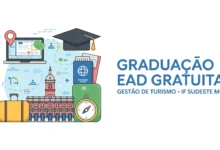 IFSUDESTEMG lança edital de ingresso no curso de graduação em Gestão de Turismo sem custos na modalidade a distância e seleção sem provas!