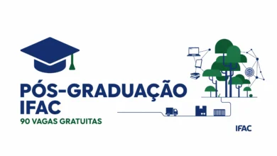 Ifac abre seleção para pós-graduação gratuita. São 90 vagas em Biodiversidade, Logística e Tecnologias Digitais com inscrições até 1008!