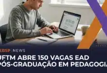 Inscrições abertas até 10 de agosto. 150 vagas em especialização EaD pela UFTMUAB para professores da educação básica. Confira requisitos e cronograma.