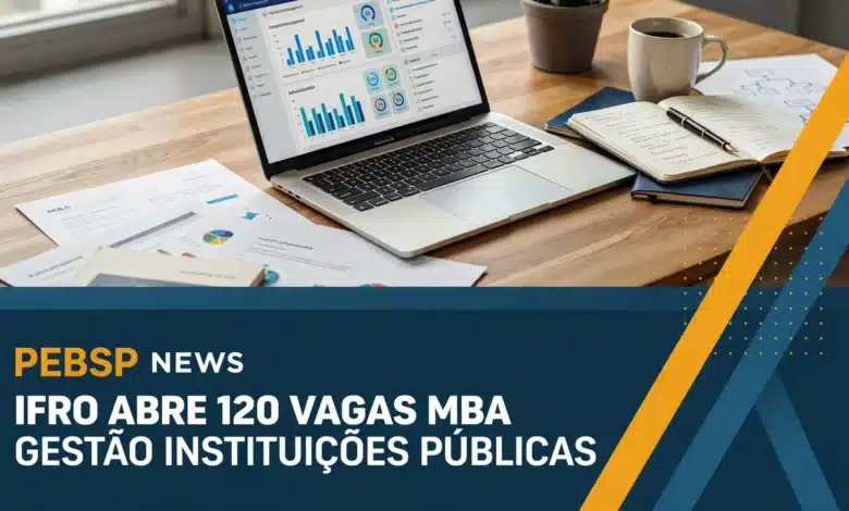 Inscrições abertas para a pós-graduação EaD gratuita do IFRO. Veja o edital da MBA em Gestão Pública com seleção sem provas.