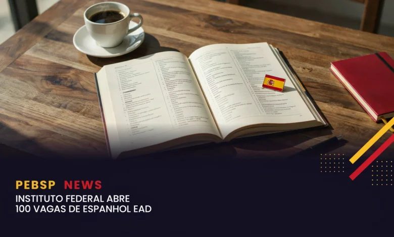 Inscrições abertas para curso de espanhol EAD do IFSP Campus Diadema — 100 vagas, 70 horas, até 31 de julho.