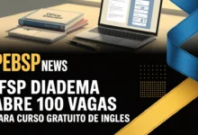 Inscrições abertas para curso de inglês EAD do IFSP Campus Diadema — 100 vagas, 70 horas, até 31 de julho.
