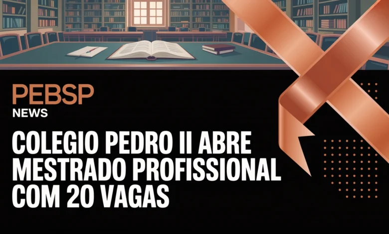 Inscrições abertas para o Mestrado em Educação Básica. Confira o edital e requisitos da pós-graduação gratuita dodo Colégio Pedro II.