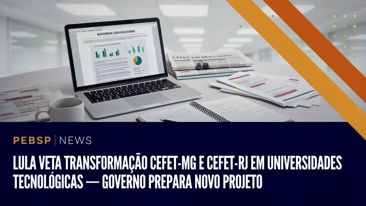 Lula vetará projeto que transformaria Cefet-MG e Cefet-RJ em universidades tecnológicas federais. Veto sai nesta sexta (31) no Diário Oficial.