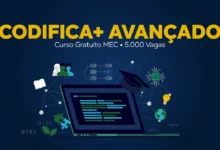 MEC e British Council abrem 5 mil vagas no curso Codifica+ Avançado, formação gratuita de 40 horas sobre pensamento computacional.