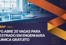 O Programa de Pós-Graduação da UFG lançou edital de seleção para o Mestrado em Engenharia Química totalmente gratuito. Confira o cronograma.