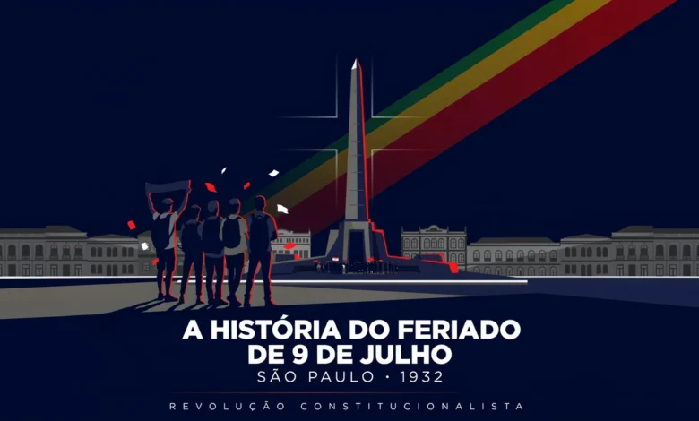 O feriado de 9 de julho tem origem na morte de 4 estudantes em SP. Entenda a história do MMDC e sua ligação com a Revolução de 1932.