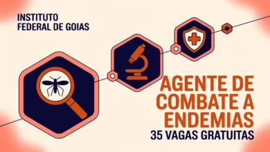 Oporrtunidade no IFG curso de extensão gratuito de Agente de Combate a Endemias com certificação rápida e seleção por sorteio.