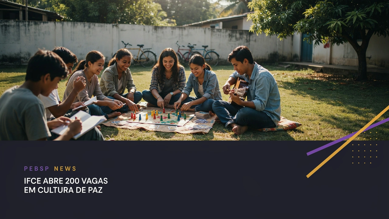 Oportunidade de curso de extensão gratuito de 180 horas IFCE une jogos e música brasileira com foco em Direitos Humanos e Cultura de Paz.