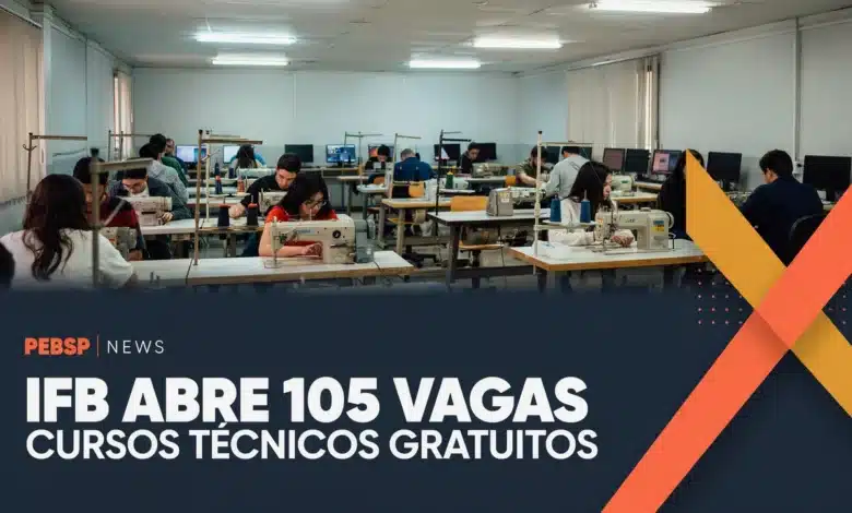 Oportunidade de curso técnicco gratuito com seleção sem provas: IFB lançou edital de ingresso em Informática e Vestuário. Confira!