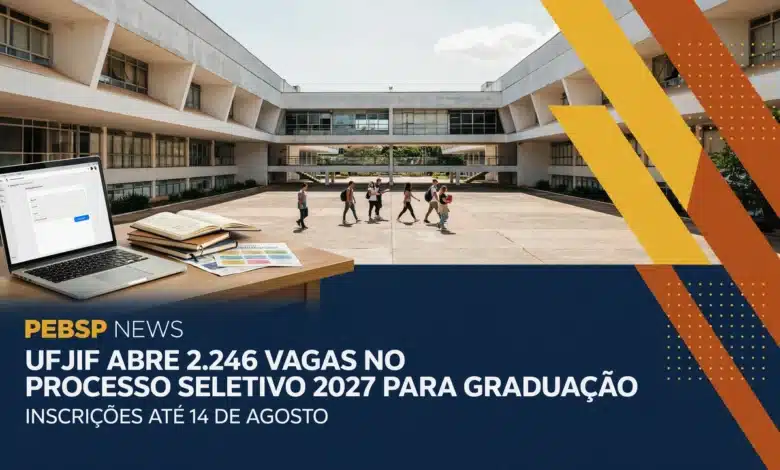 PISM 2027 UFJF abre vagas nos cursos de graduação em Direito, Engenharias, Licenciaturas e mais. Inscrições até 14082026. Veja o edital!