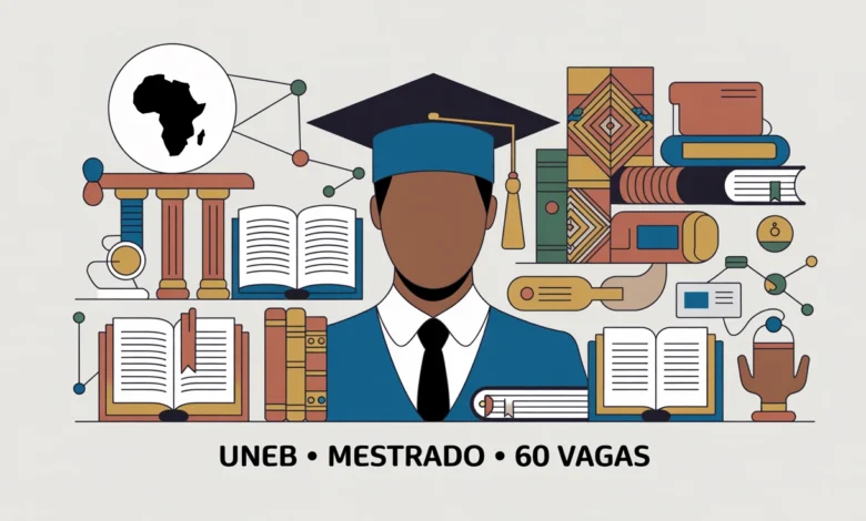Participe da seleção de pós-graduação UNEB. São 60 vagas gratuitas para disciplinas de mestrado em Estudos Africanos. Inscrições até 1307.
