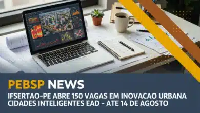 Pós-graduação gratuita do IFSertãoPE em parceria com a UAB, tem 150 vagas em 5 polos com seleção sem prova e inscrições até 1408.
