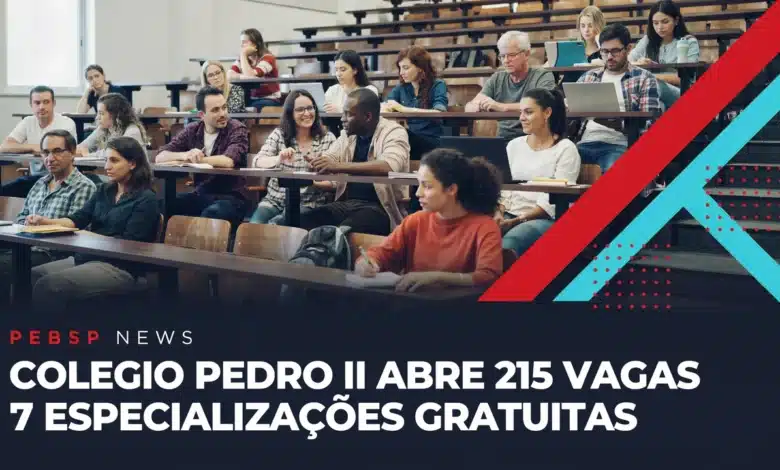 Presencial ou EAD Colégio Pedro II oferece especialização em Artes, Química, Física, Espanhol, Francês, Ciências Sociais e Matemática.