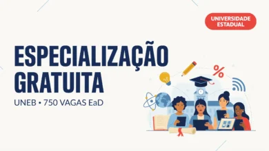 Procurando especialização gratuita A UNEB lançou pós-graduação EAD focada em Raça, Gênero e Sexualidade na educação. Confira o edital aqui!