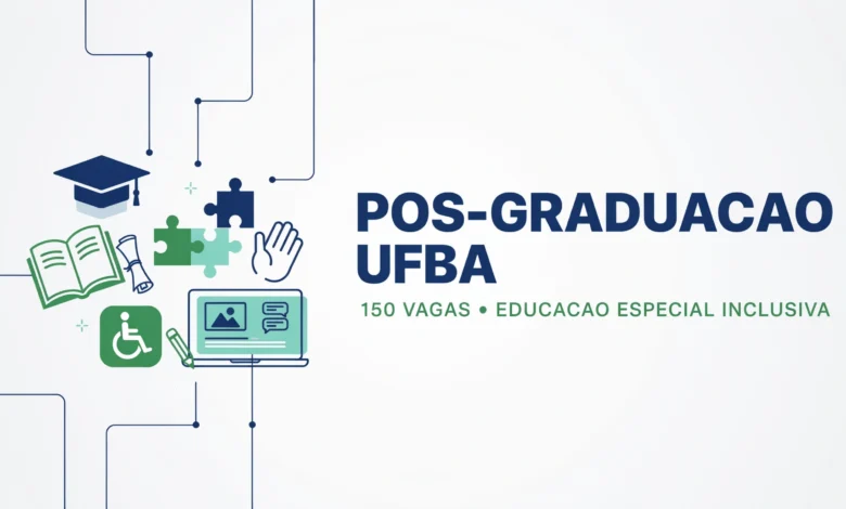 Procurando pós-graduação gratuita e EAD Confira o edital da UFBA com vagas para o curso de especialização em Educação Especial Inclusiva.
