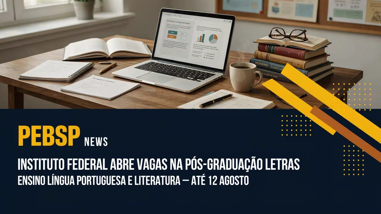 Procurando uma pós-graduação gratuita O IFRO oferece vagas na especialização em Língua Portuguesa e Literatura com seleção sem provas.