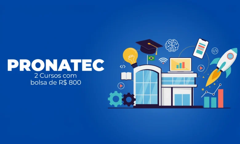 Pronatec Empreender abre 75 vagas em cursos de negócios com IA e criação de apps. Bolsa pode chegar a R$ 800. Confira os detalhes do edital.