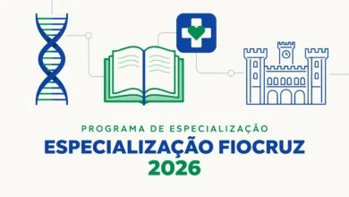 Quer uma pós-graduação na Fiocruz Confira o edital de Especialização em Ensino em Biociências e Saúde com vagas gratuitas!