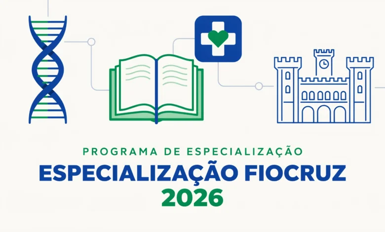 Quer uma pós-graduação na Fiocruz Confira o edital de Especialização em Ensino em Biociências e Saúde com vagas gratuitas!