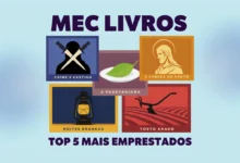 Ranking dos livros mais lidos na plataforma MEC. Clássicos russos e literatura brasileira contemporânea com empréstimo gratuito por 14 dias.