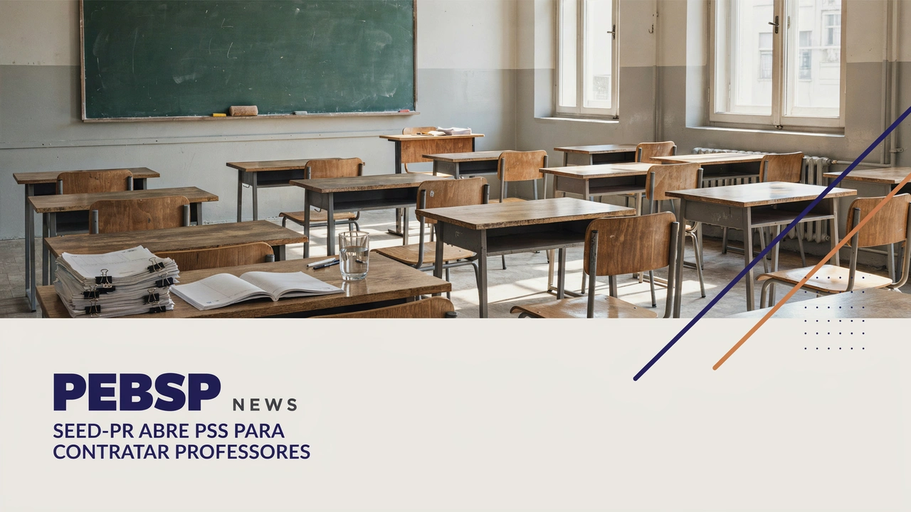 SEEDPR abre PSS 522026 para Professor e Professor Pedagogo. Vejaprovas, taxa de inscricao e reserva de vagas no site do NCUFPR.