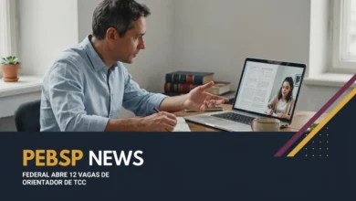 Seleção de 12 professores orientadores de TCC para especializações a distância da UFRB; bolsa CAPES de R$ 1.850. Inscrições até 28 de julho.
