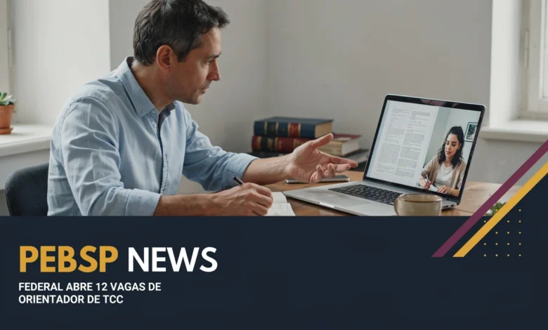 Seleção de 12 professores orientadores de TCC para especializações a distância da UFRB; bolsa CAPES de R$ 1.850. Inscrições até 28 de julho.