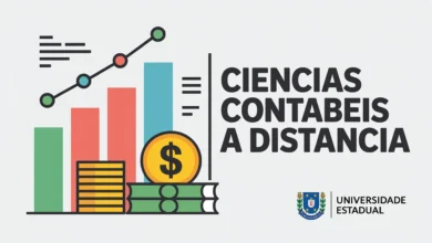 UECE oferece 360 vagas para o bacharelado em Ciências Contábeis a distância, em 10 polos do Ceará. Inscrições até 08072026 pelo site da SATE.