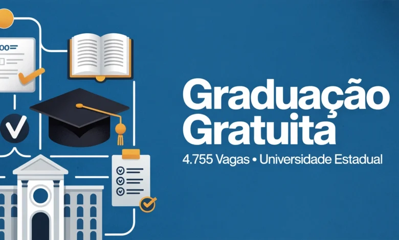 UEMA abre 4.755 vagas em cursos superiores de graduação para 2027, distribuídas em 20 campi. Veja os cursos e a distribuição das vagas.