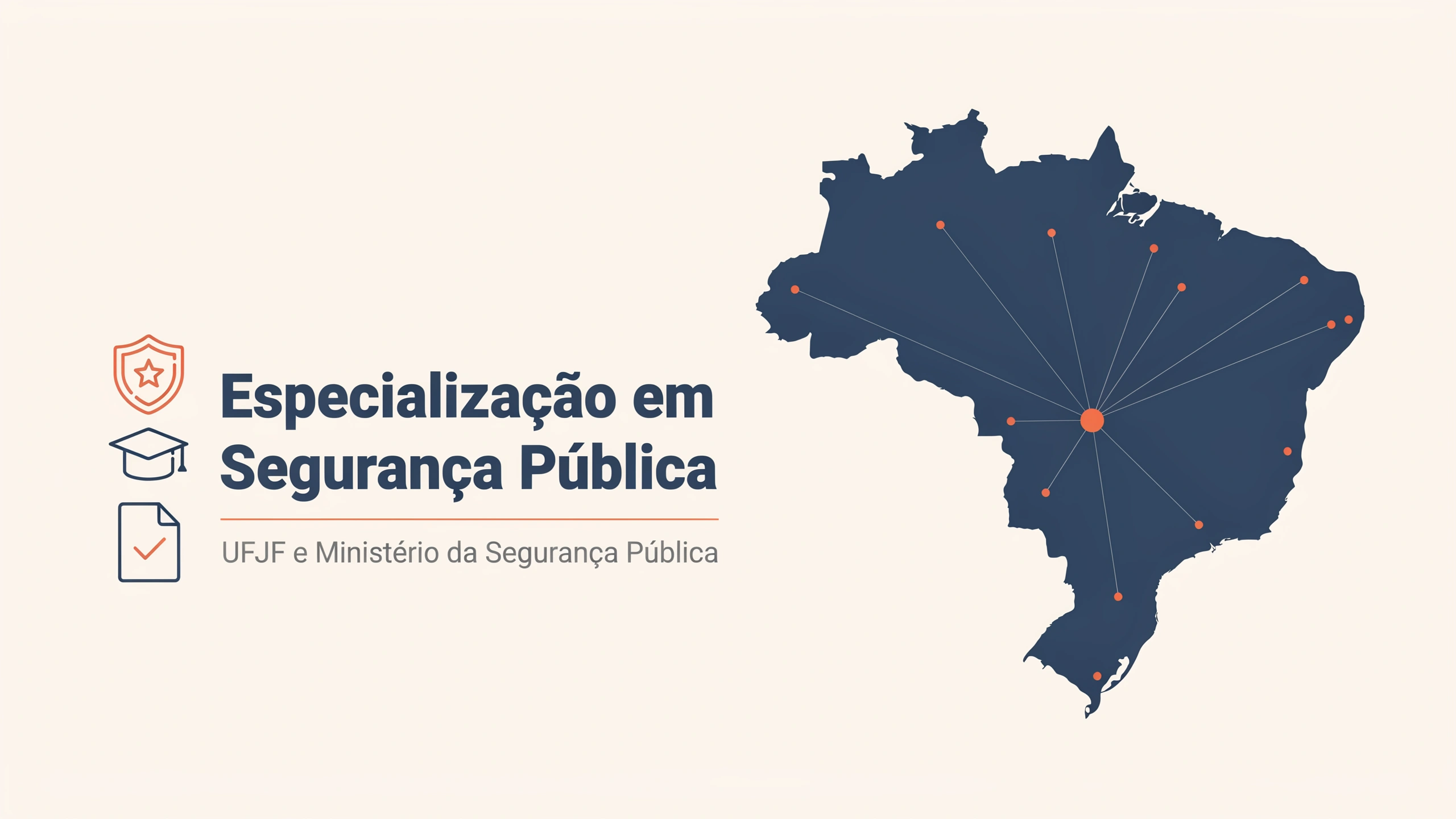 UFJF abre 150 vagas para especialização em Segurança Pública e Políticas sobre Drogas EAD. Inscrições até 1207. Veja requisitos.