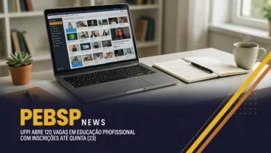 UFPI abre 120 vagas gratuitas na especialização EaD em Educação Profissional e Tecnológica; inscrições no Sigaa até 23 de julho de 2026.