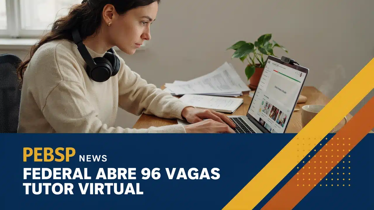 UFRPE abre 96 vagas de Tutor Virtual para curso sobre educação da população em situação de rua. Bolsa de R$ 765. Inscrições vão até 10 de agosto.