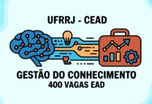 UFRRJ e Fundação Cecierj abrem 400 vagas para especialização EAD em Gestão do Conhecimento; inscrições vão até 5 de agosto de 2026.