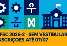 UFSC abre processo seletivo para os cursos de graduação no 2º Semestre. São vagas gratuitas com ingresso por histórico escolar. Inscreva-se!