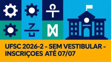 UFSC abre processo seletivo para os cursos de graduação no 2º Semestre. São vagas gratuitas com ingresso por histórico escolar. Inscreva-se!